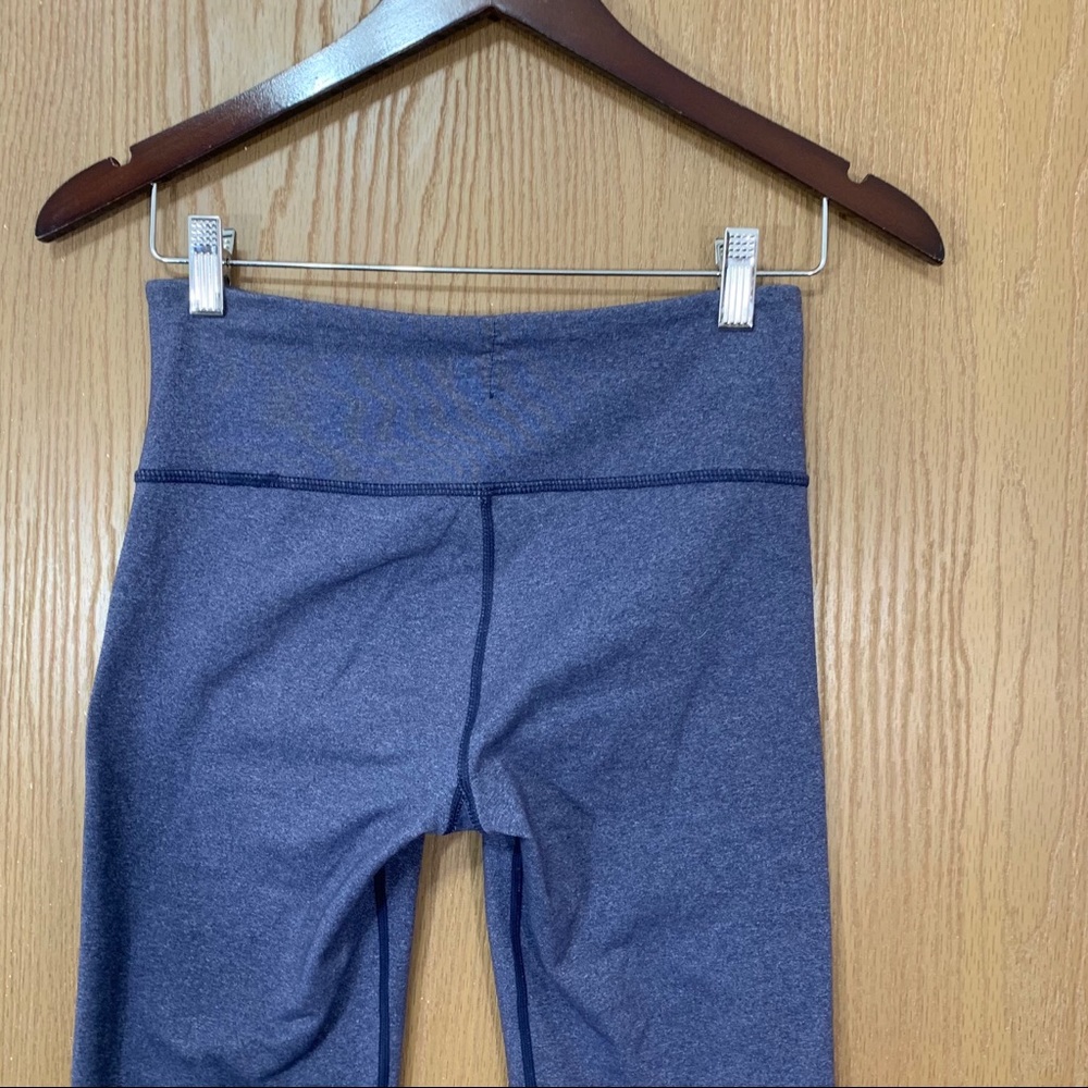 Lululemon Tadasana Slit Crop Capri Yoga Leggings - Picture 4 of 5